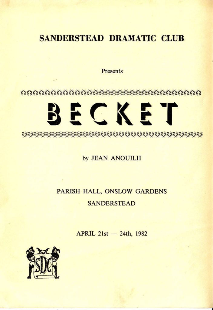 Becket poster