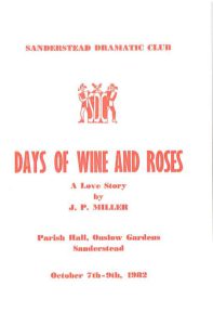 Days of Wine and Roses poster