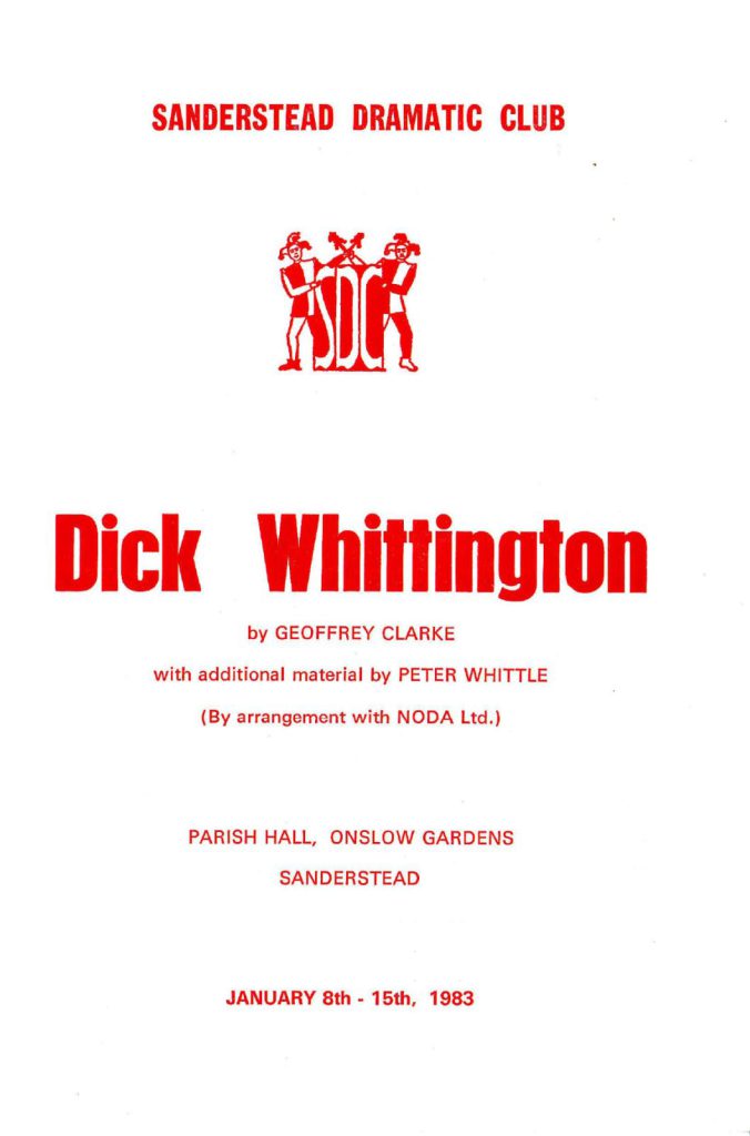 Dick Whittington poster