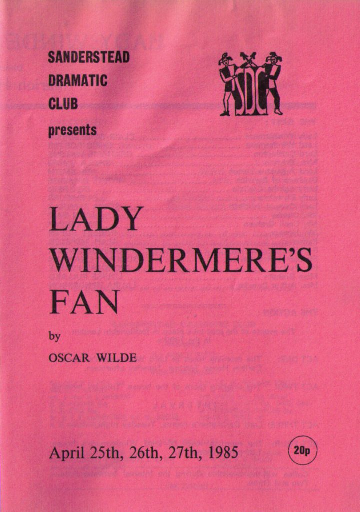 Lady Windermere’s Fan poster