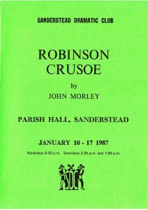 Robinson Crusoe poster