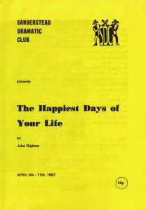The Happiest Days of Your Life poster