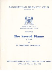 The Sacred Flame poster