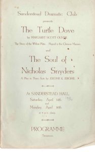 The Turtle Dove and The Soul of Nicholas Snyders poster